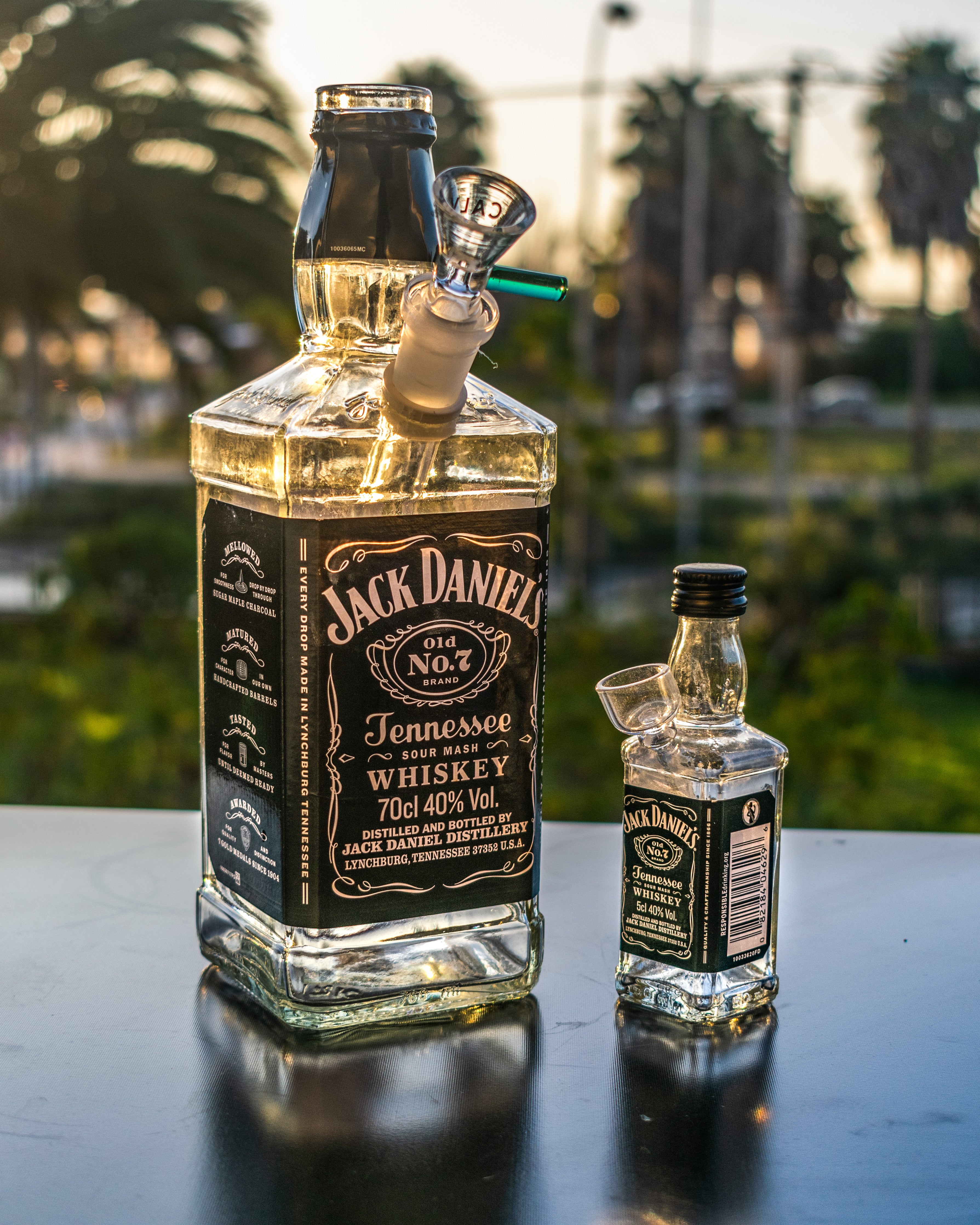 Bong Artesanal Línea Jack Daniels