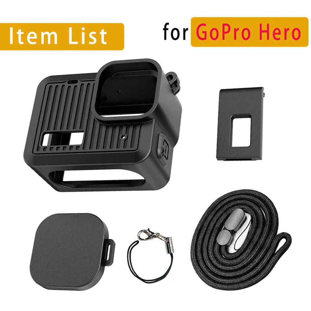 funda de silicona para camara GoPro Hero 13 12 11 10 9