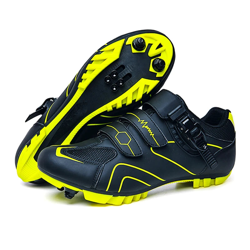 Zapatos SPD Pedal Montaña Bicicleta Calzado Velocidad Carreras de ciclismo