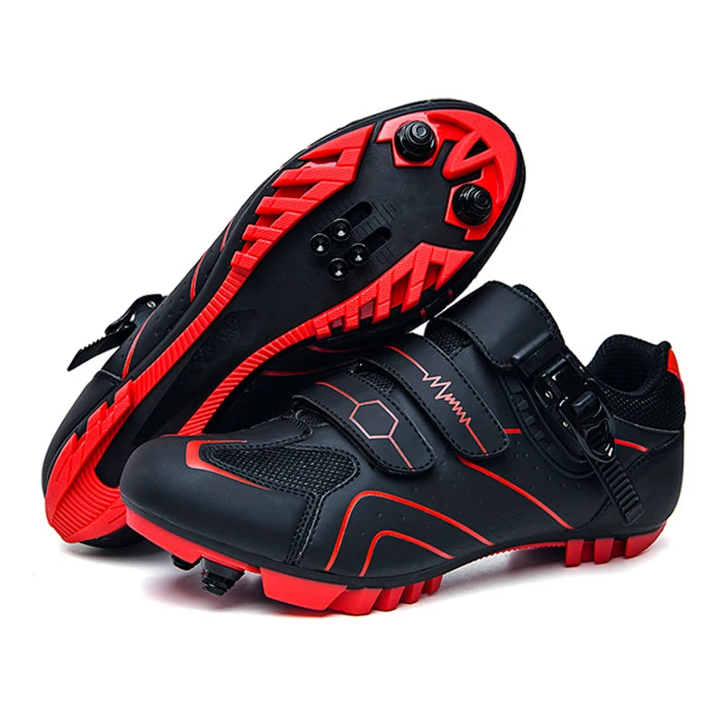 Zapatos SPD Pedal Montaña Bicicleta Calzado Velocidad Carreras de ciclismo