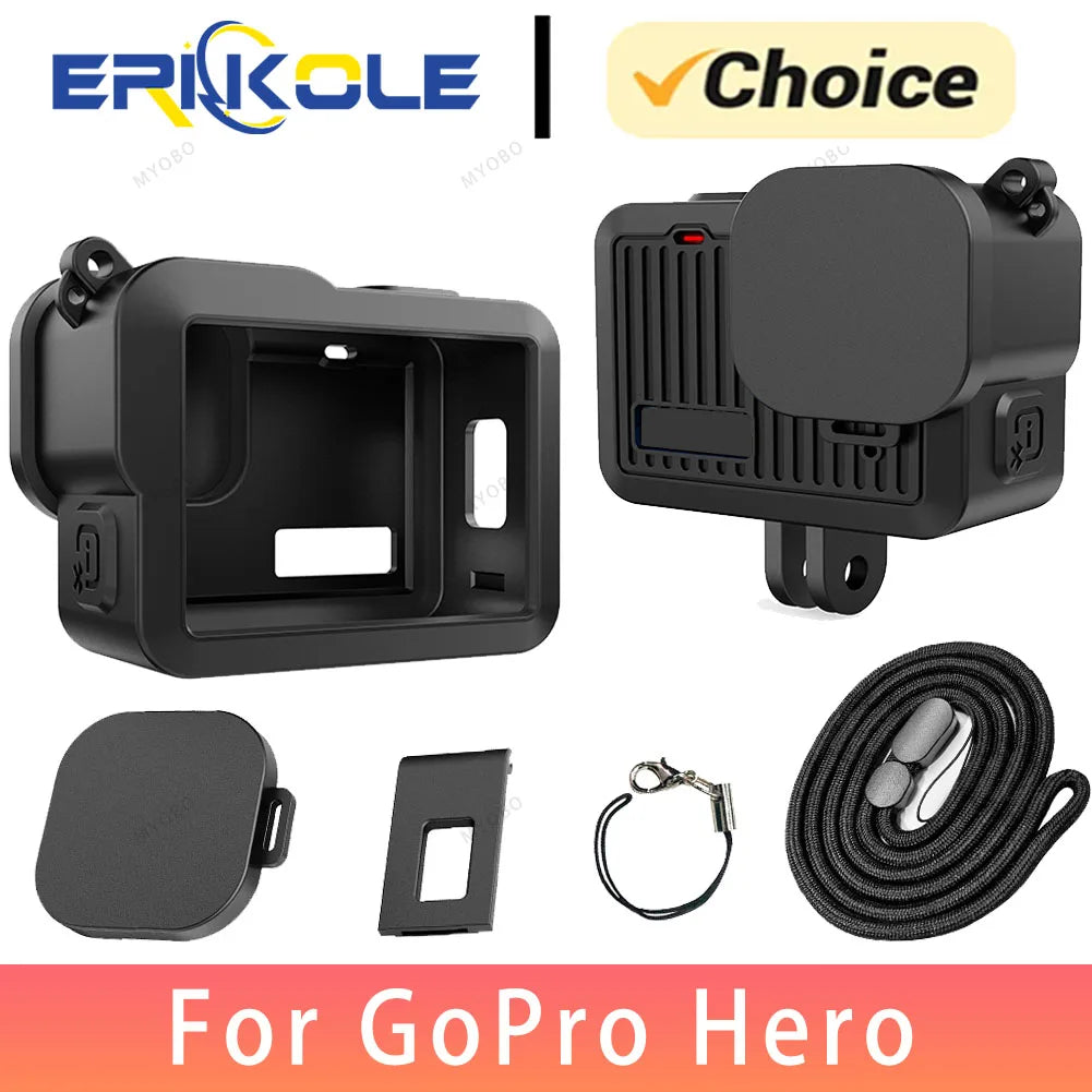 funda de silicona para camara GoPro Hero 13 12 11 10 9