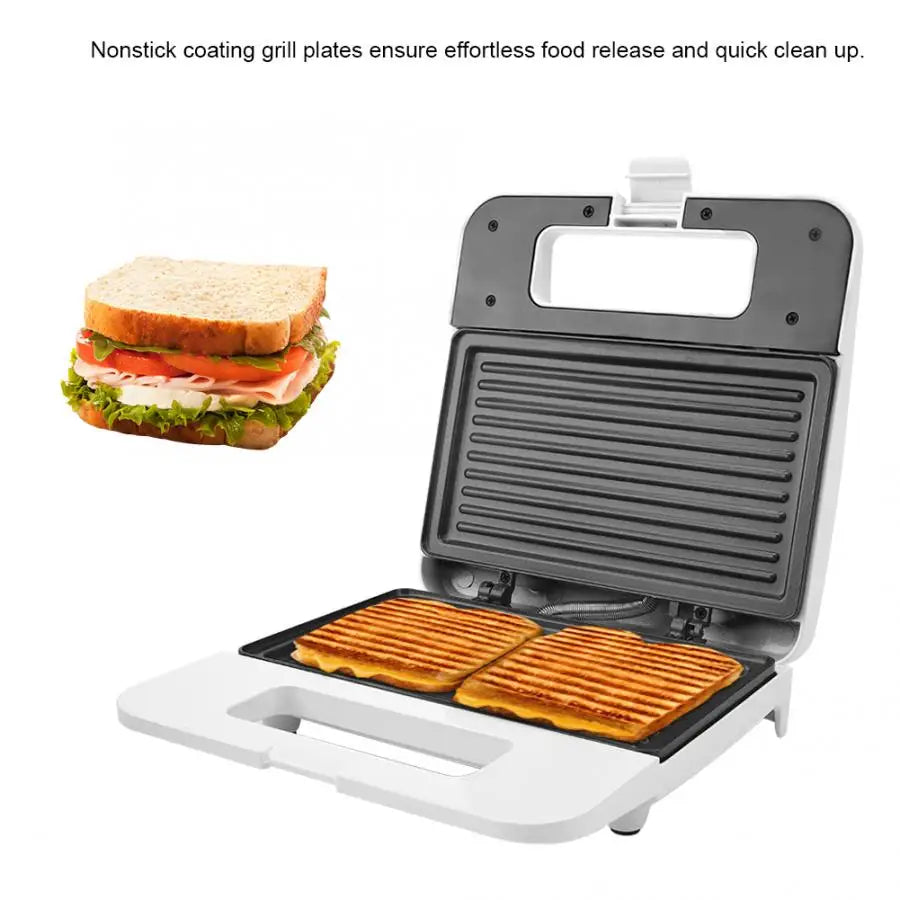 Tostadora Sandwich Antiadherente 
 750W 220V Enchufe de la UE