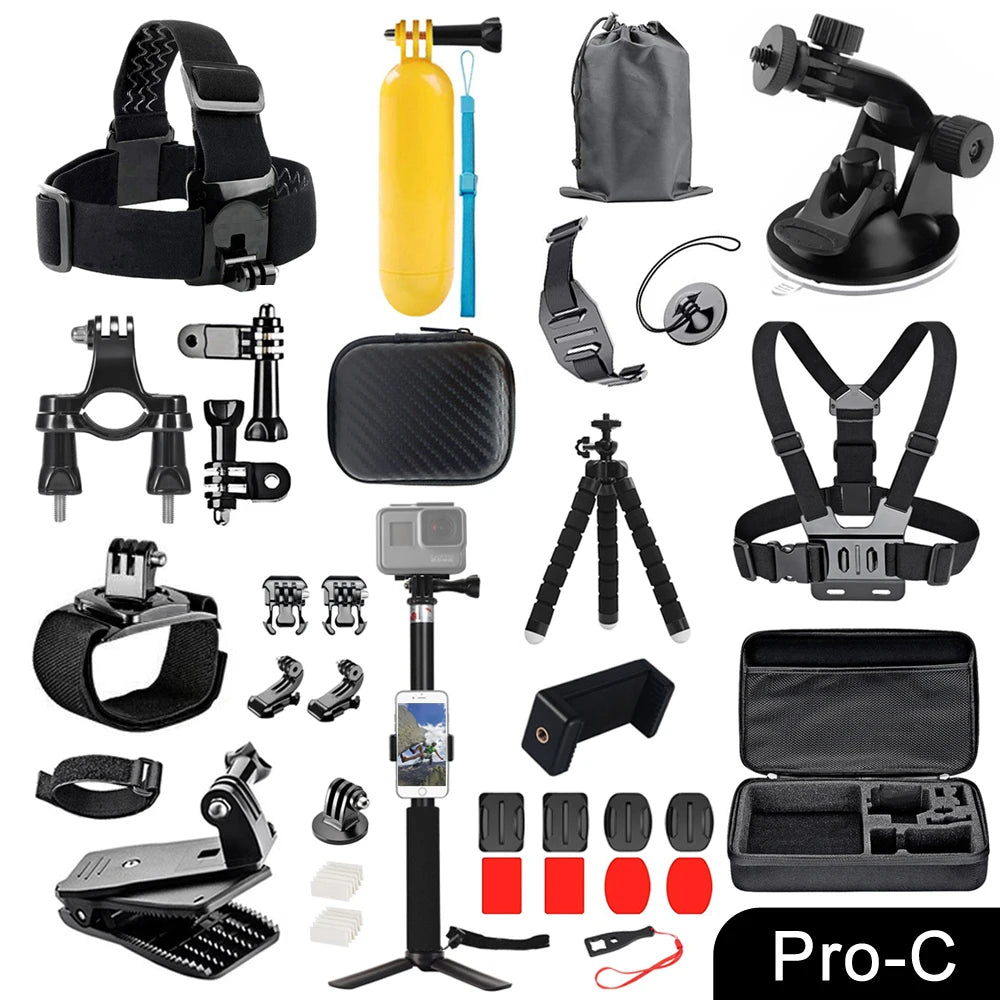 Accesorios para GoPro Hero 13 12 11 10 9 8 7 6 5 4