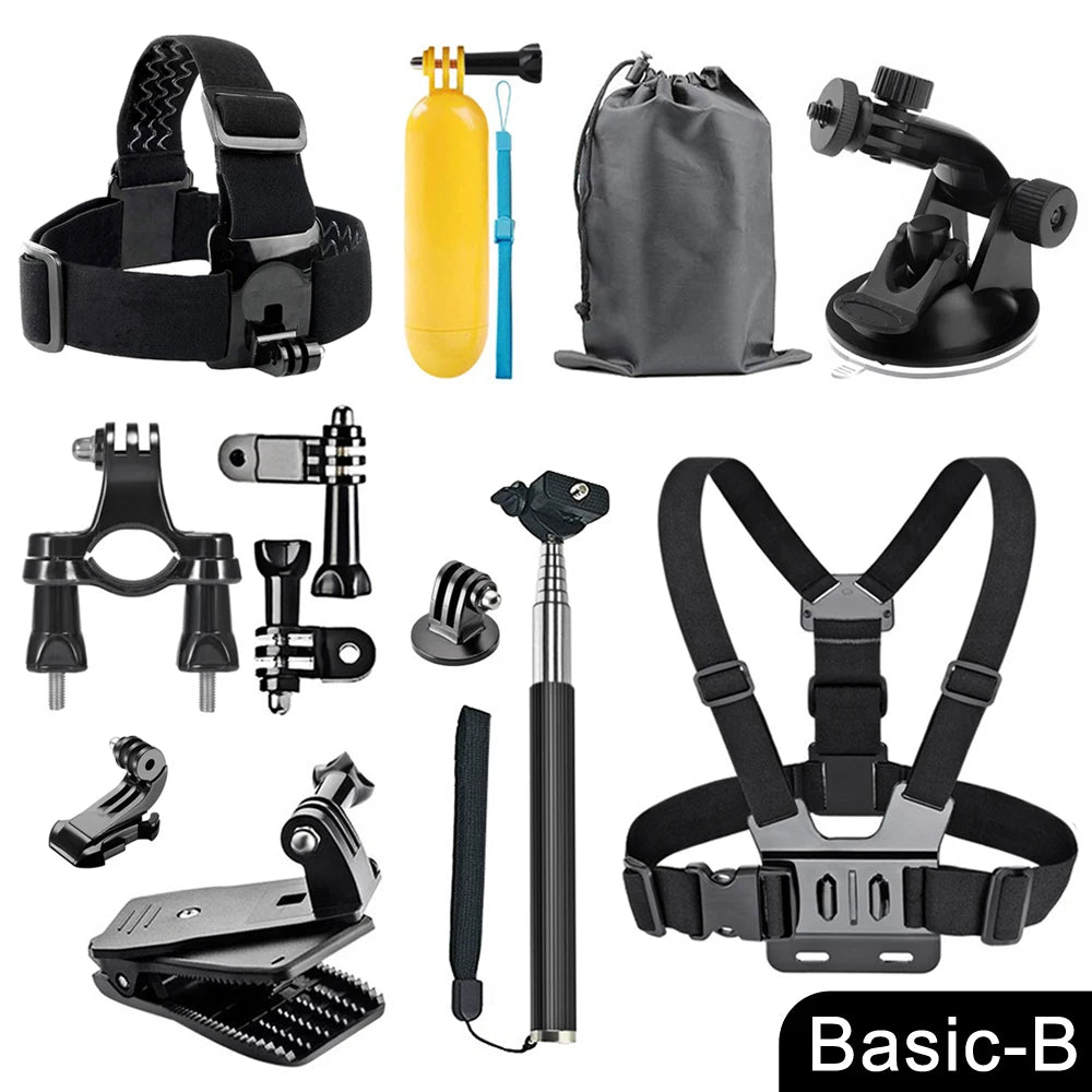 Accesorios para GoPro Hero 13 12 11 10 9 8 7 6 5 4