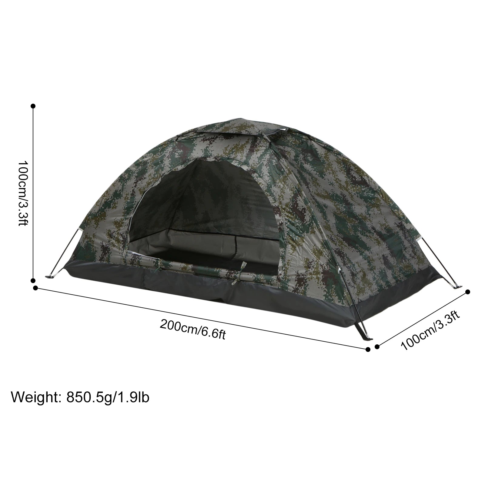 Carpa ultraligera para 1 o 2 personas  Carpa 4 estaciones