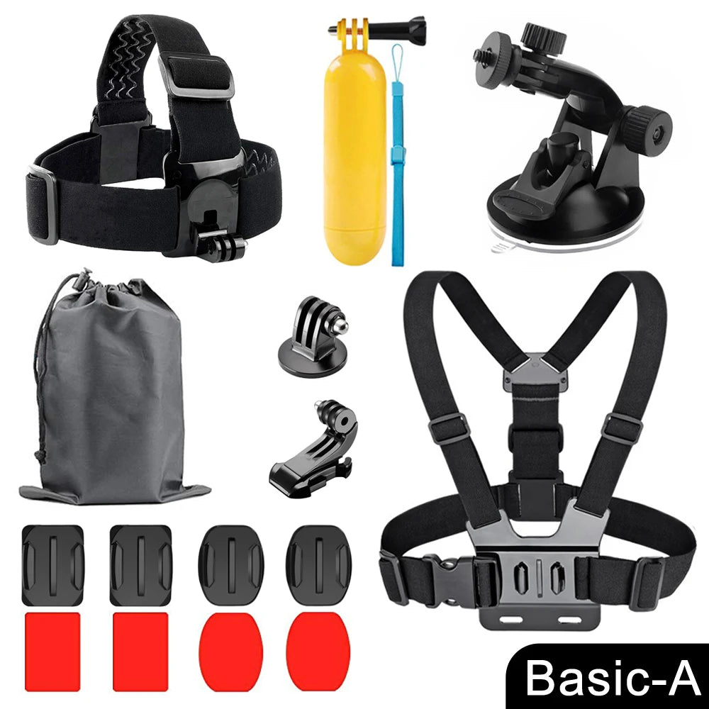 Accesorios para GoPro Hero 13 12 11 10 9 8 7 6 5 4