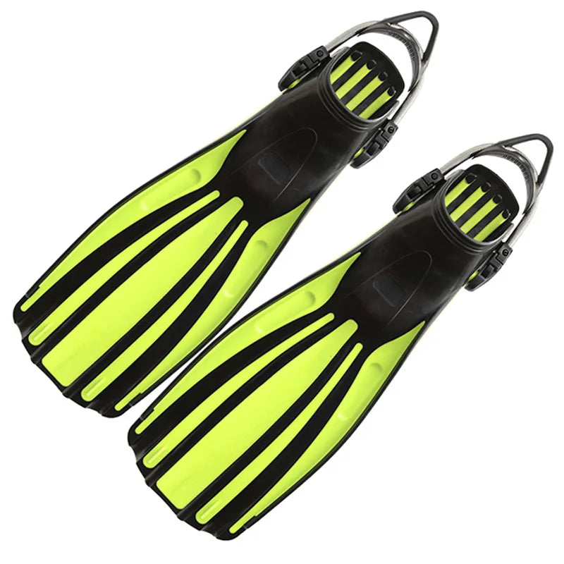 Aletas de buceo de acero inoxidable Cordones de primavera Zapatos de natación Botas de buceo gratis Zapatos Equipo de buceo Aleta submarina Cordones