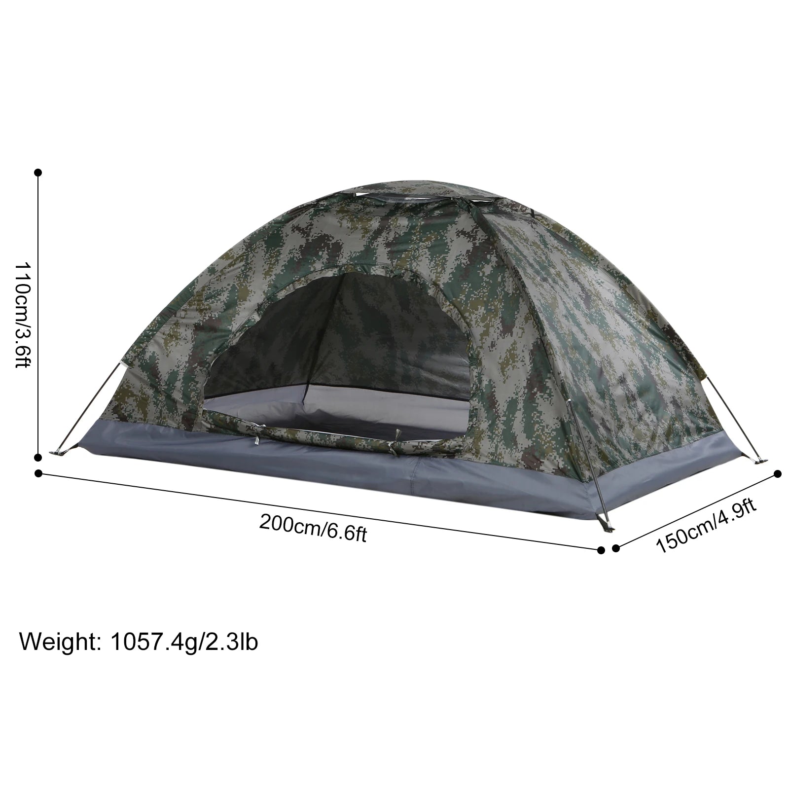 Carpa ultraligera para 1 o 2 personas  Carpa 4 estaciones