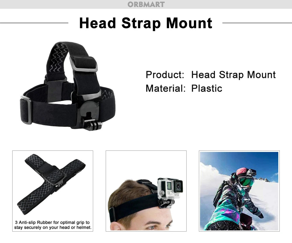 Accesorios para GoPro Hero 13 12 11 10 9 8 7 6 5 4