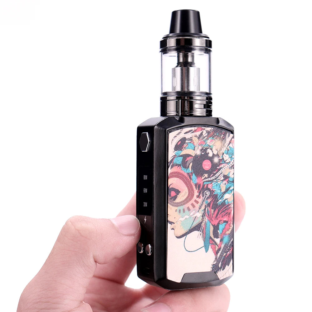 Vaper 80W Box Mod Kit 2200mAh Battery 2.5ml