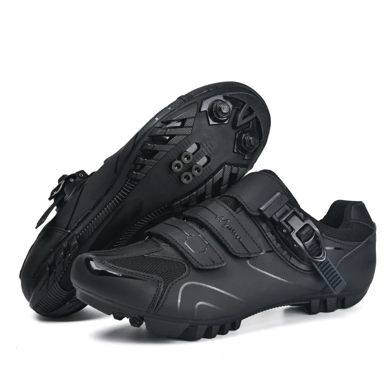 Zapatos SPD Pedal Montaña Bicicleta Calzado Velocidad Carreras de ciclismo