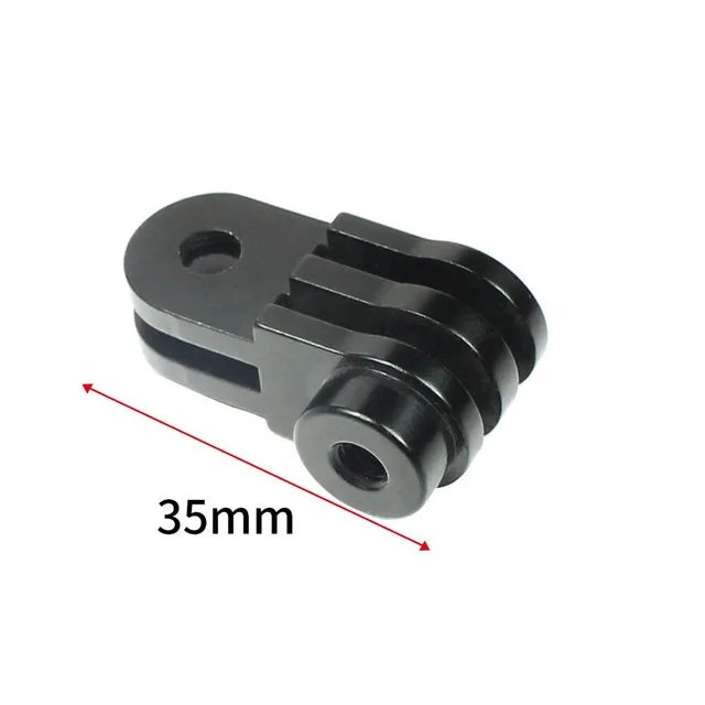 Brazo pivotante ajustable de 3 vías de aluminio para GoPro