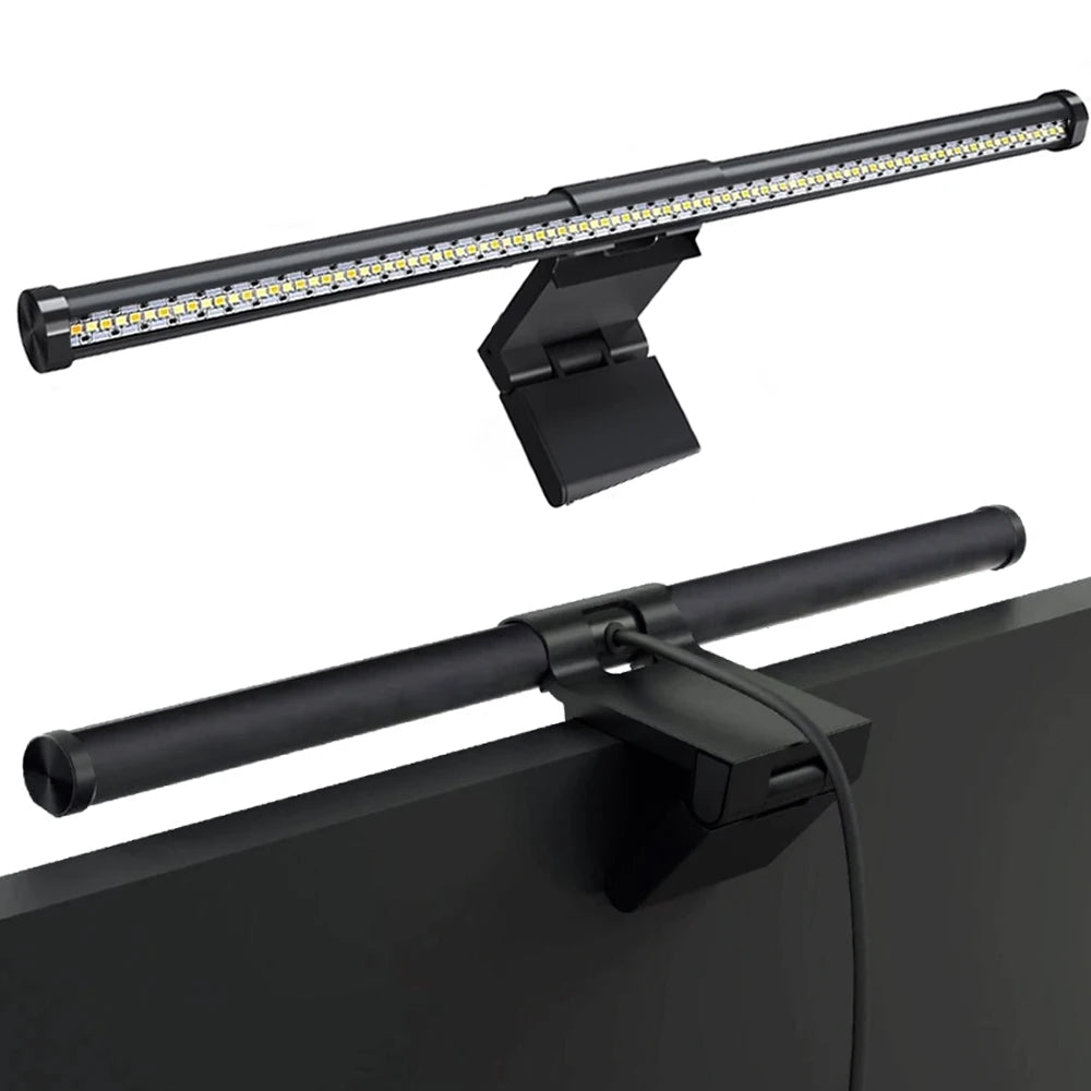 LED Monitor Light Bar Computer Screen Hanging Lights RGB  Atmosphere Table Lamp For Work Study Read Gaming Dimming Lighting 44cm