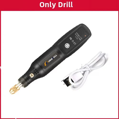 USB Engraving Tool Dremel Tool Cordless Drill Rotary Tool Mini Wireless Electric Drill Rechargeable Polishing Machine