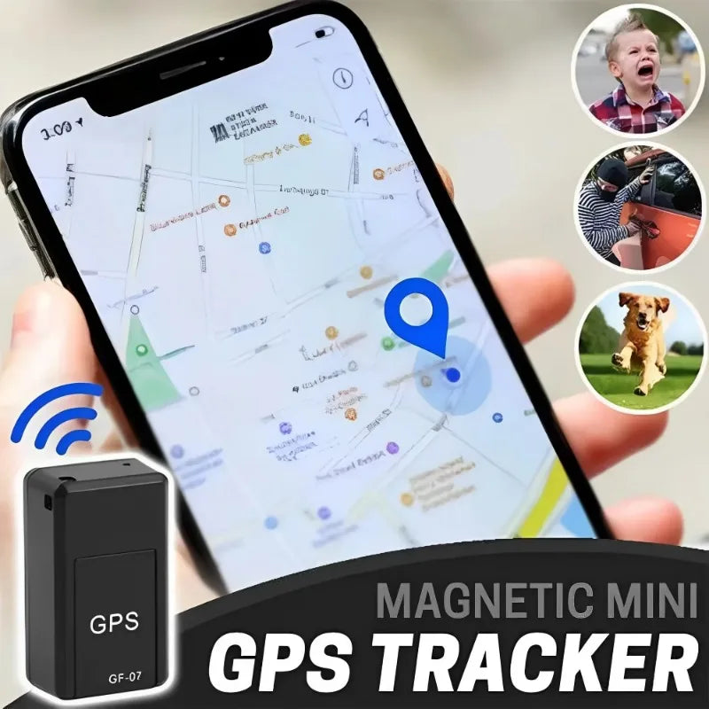 Mini GF 07 GPS Car Tracker Real Time Tracking Anti Theft Lost Locator Strong Magnetic Mount SIM Message Positioner