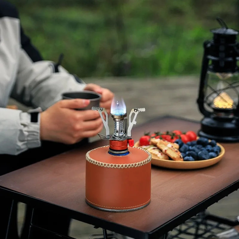 Cocinilla a gas portátil , ideal para tus aventuras al aire libre