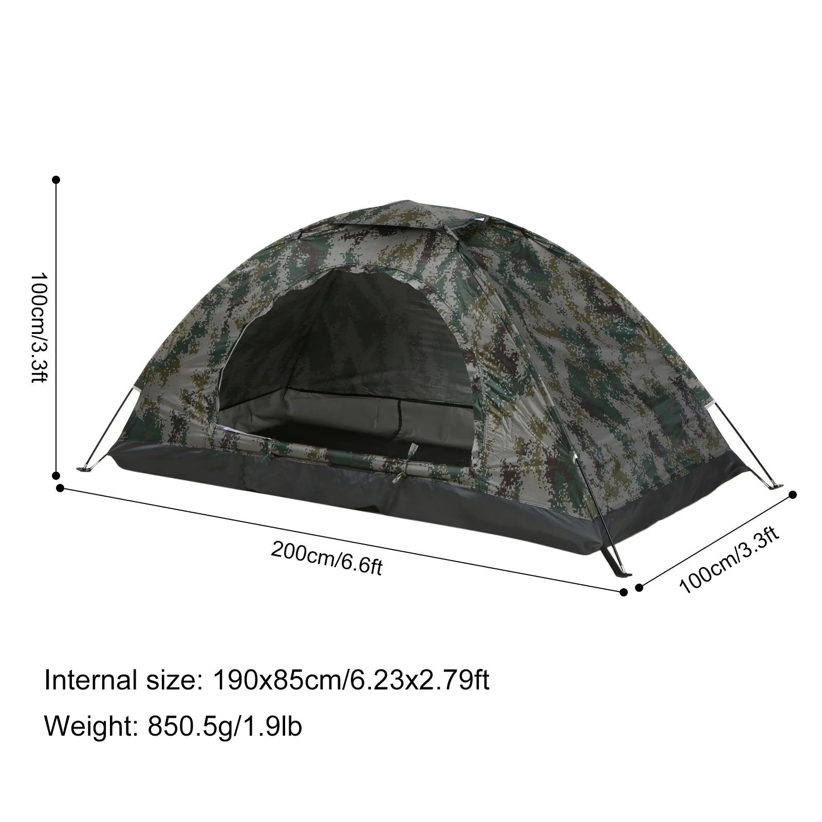 Carpa ultraligera para 1 o 2 personas  Carpa 4 estaciones