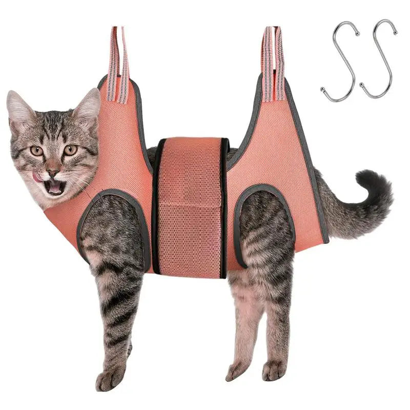 New Pet Cat Grooming Hammock Helper Cat Dog Hammock Dogs Repairing Nails In Beauty Hammock Restraint Bag Pet Accessories