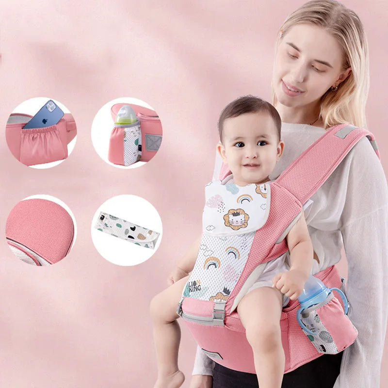 Portabebés Ergonómico, 3 En 1 Orientado Hacia La Parte Delantera Ergonómica, Eslinga Para Bebés, 0-48 Meses