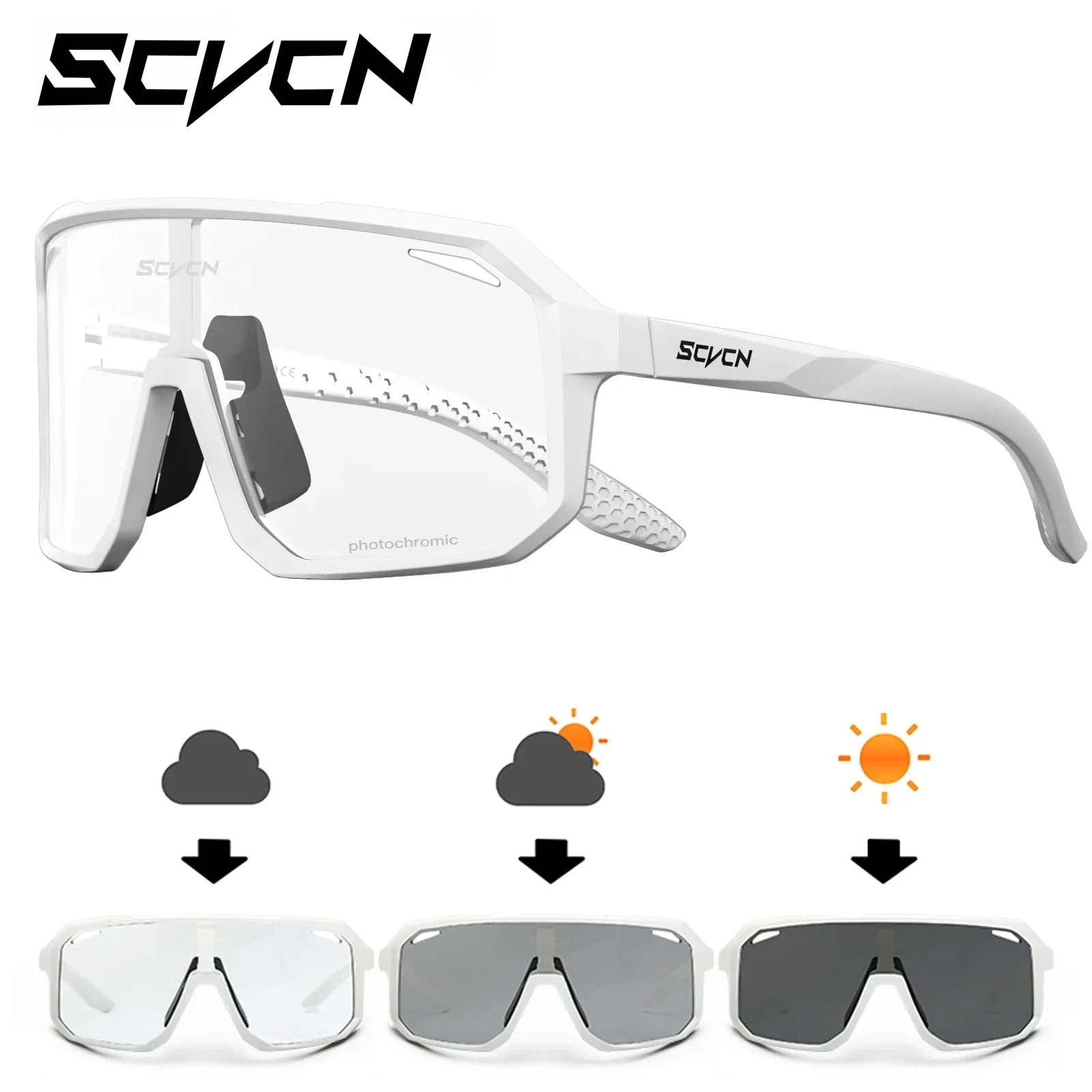 Lentes de sol SCVCN o deportes al aire libre