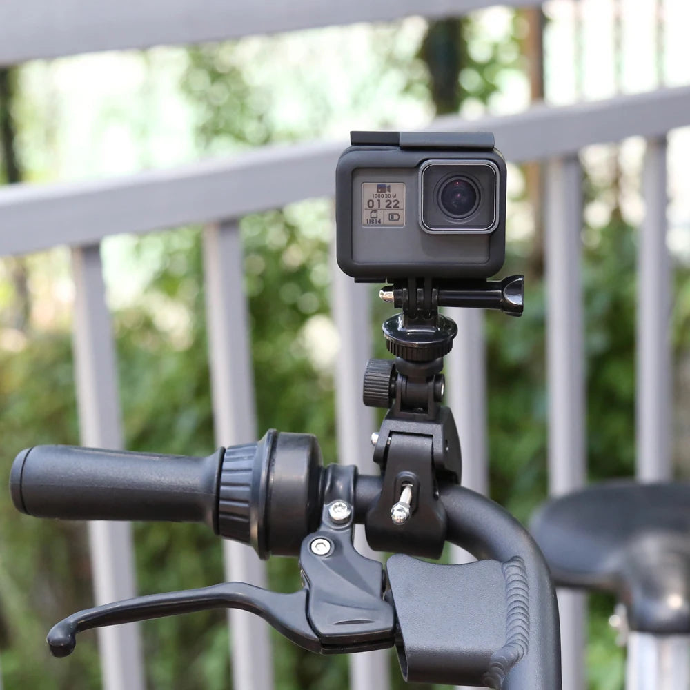 Soporte Gopro adaptabilidad a muchas zonas para hacer diferentes tomas