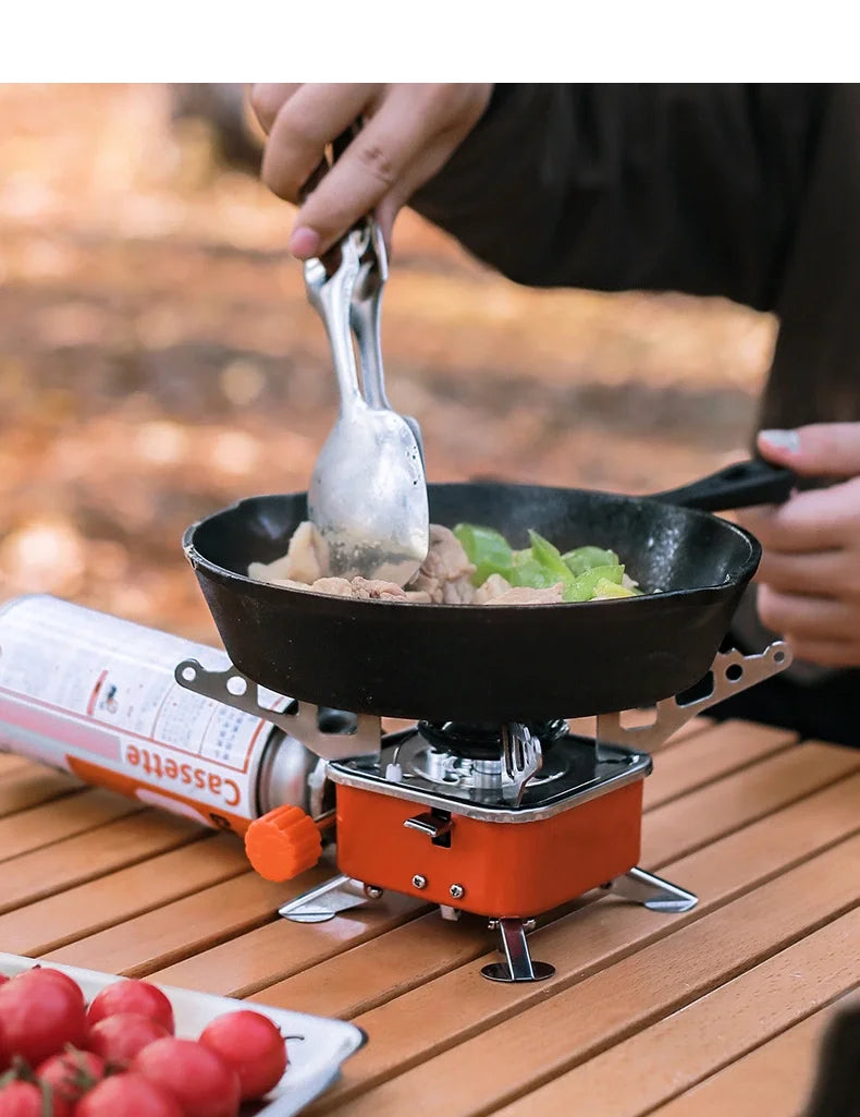 Cocinilla portátil para camping y aventuras al aire libre