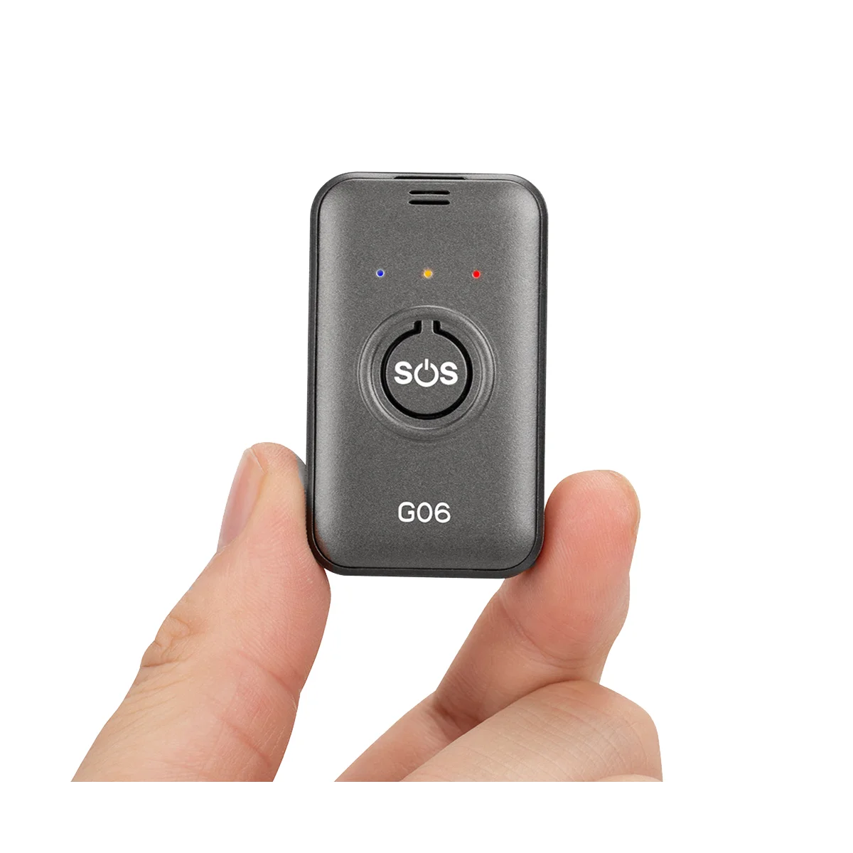 Personal Micro-GPS Tracker G06 APP Web Tracking Locator Google Maps Real Time SOS Calling for Kids Elderly