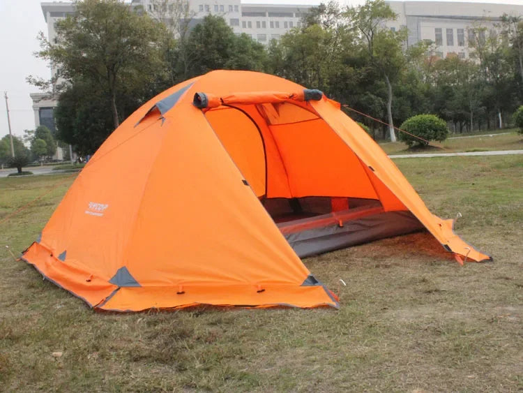 Tienda Camping Al Aire Libre Dobles Capas Varillas De Aluminio Anti Nieve Ultraligero