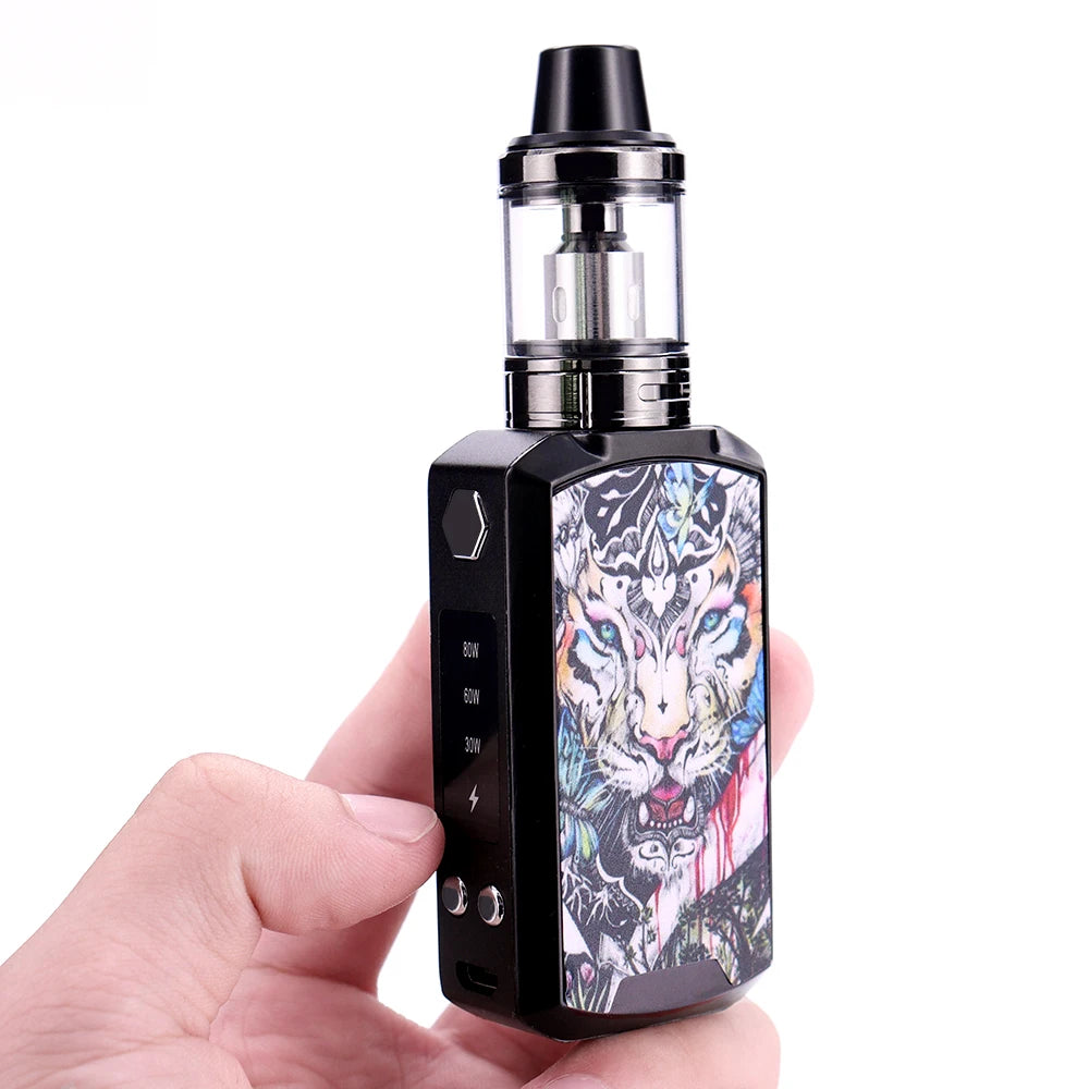 Vaper 80W Box Mod Kit 2200mAh Battery 2.5ml