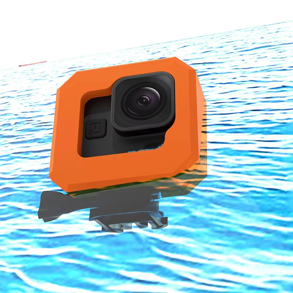 Carcasa GoPro flotante para surf resistente al agua