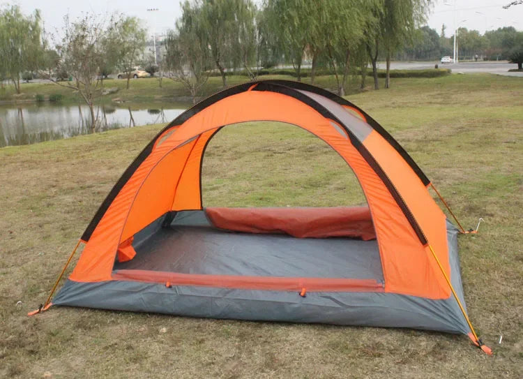 Tienda Camping Al Aire Libre Dobles Capas Varillas De Aluminio Anti Nieve Ultraligero