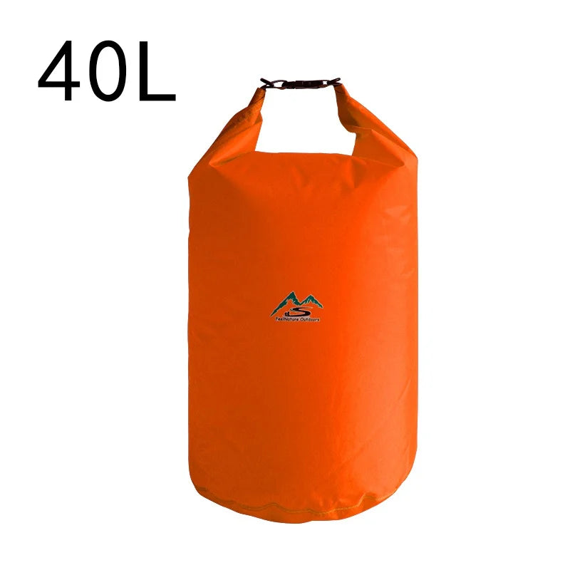 Bolsa seca impermeable para acampar a la deriva 5L10L20L40L70L Trekking Natación Rafting Kayak River Trekking Pesca Bolsa de agua al aire libre