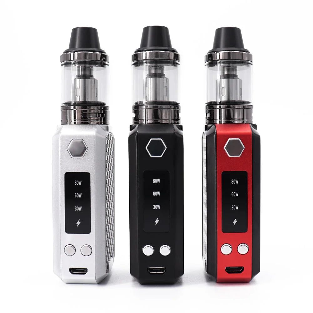 Vaper 80W Box Mod Kit 2200mAh Battery 2.5ml