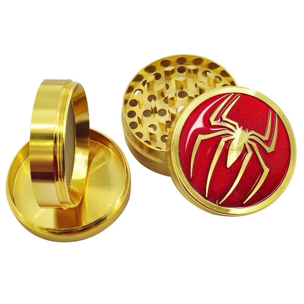 Moledor de hierbas Spider Gold 4 capas 50MM