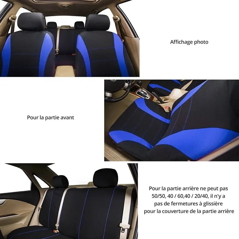 Fundas para asientos de coche,  tela transpirable de excelente calidad