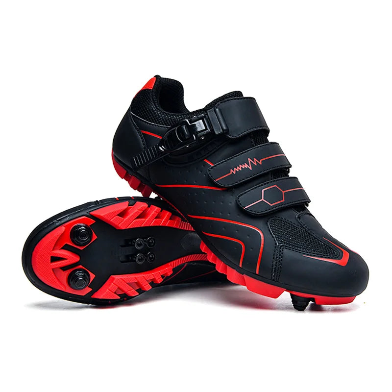 Zapatos SPD Pedal Montaña Bicicleta Calzado Velocidad Carreras de ciclismo