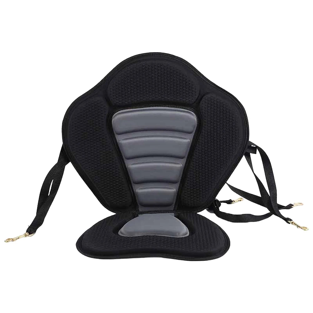 Asiento de tabla de remo de kayak Asiento de respaldo ajustable con bolsa de almacenamiento Asiento de respaldo antideslizante para botes de remos Pesca Canoa