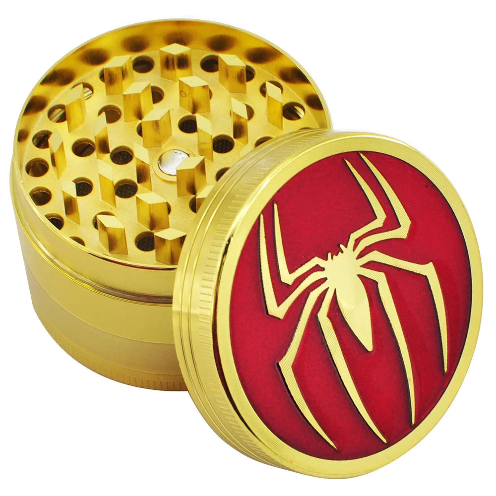 Moledor de hierbas Spider Gold 4 capas 50MM