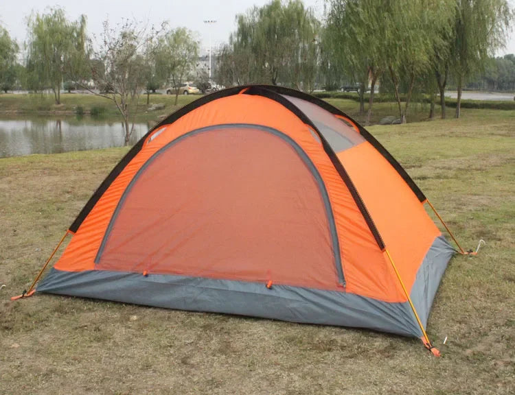 Tienda Camping Al Aire Libre Dobles Capas Varillas De Aluminio Anti Nieve Ultraligero