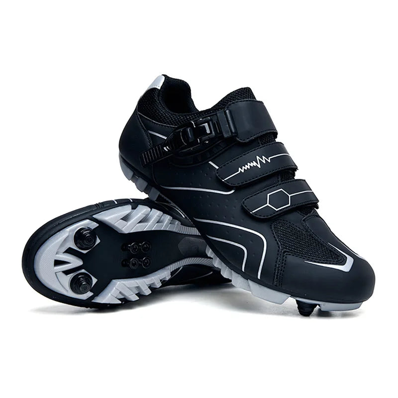 Zapatos SPD Pedal Montaña Bicicleta Calzado Velocidad Carreras de ciclismo