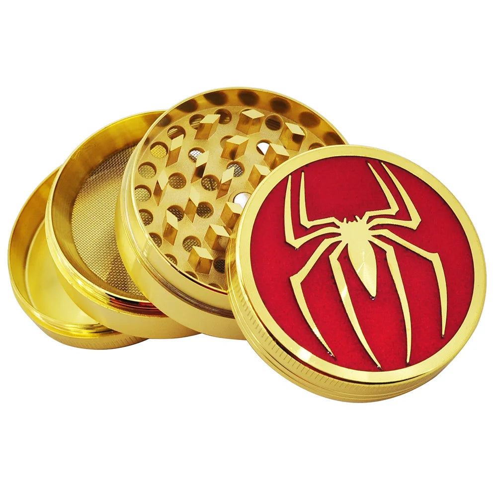 Moledor de hierbas Spider Gold 4 capas 50MM