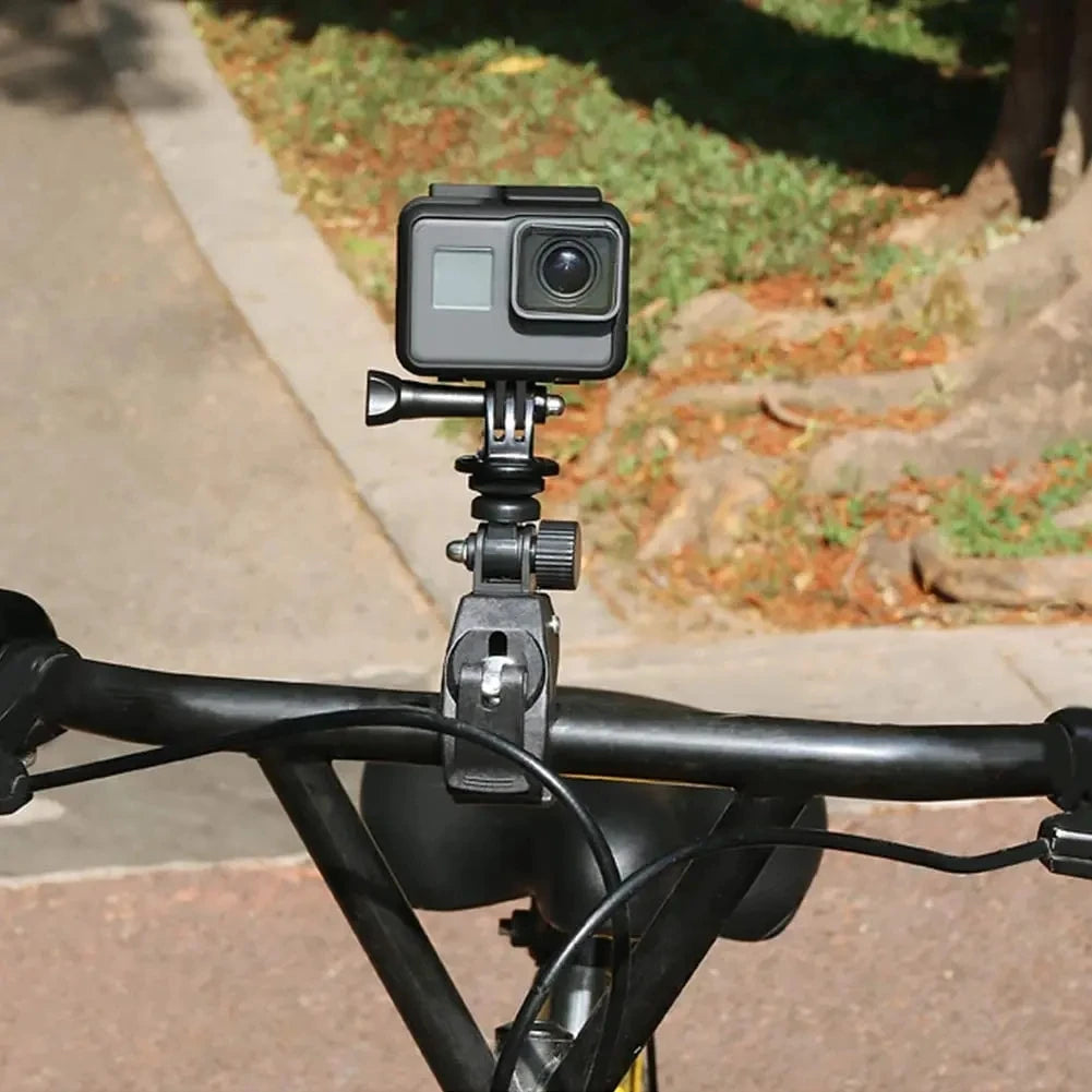 Soporte para montar Go pro a manillar de motocicleta y bicicleta para GoPro