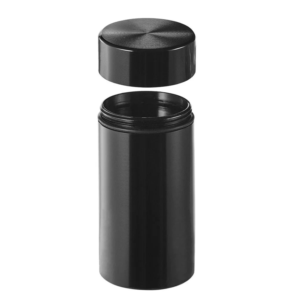 Portable Waterproof Storage Container Metal Stash Jar for Herb Tobacco Airtight Smell Proof Stash Box Smoking Accessories