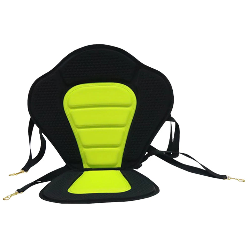 Asiento de tabla de remo de kayak Asiento de respaldo ajustable con bolsa de almacenamiento Asiento de respaldo antideslizante para botes de remos Pesca Canoa