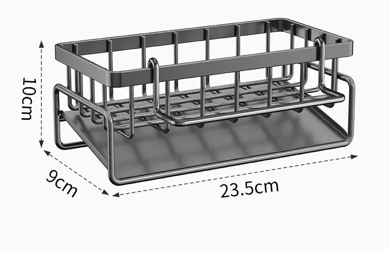 Estante de drenaje para dejar esponja y trapos mojados Accesorios de cocina