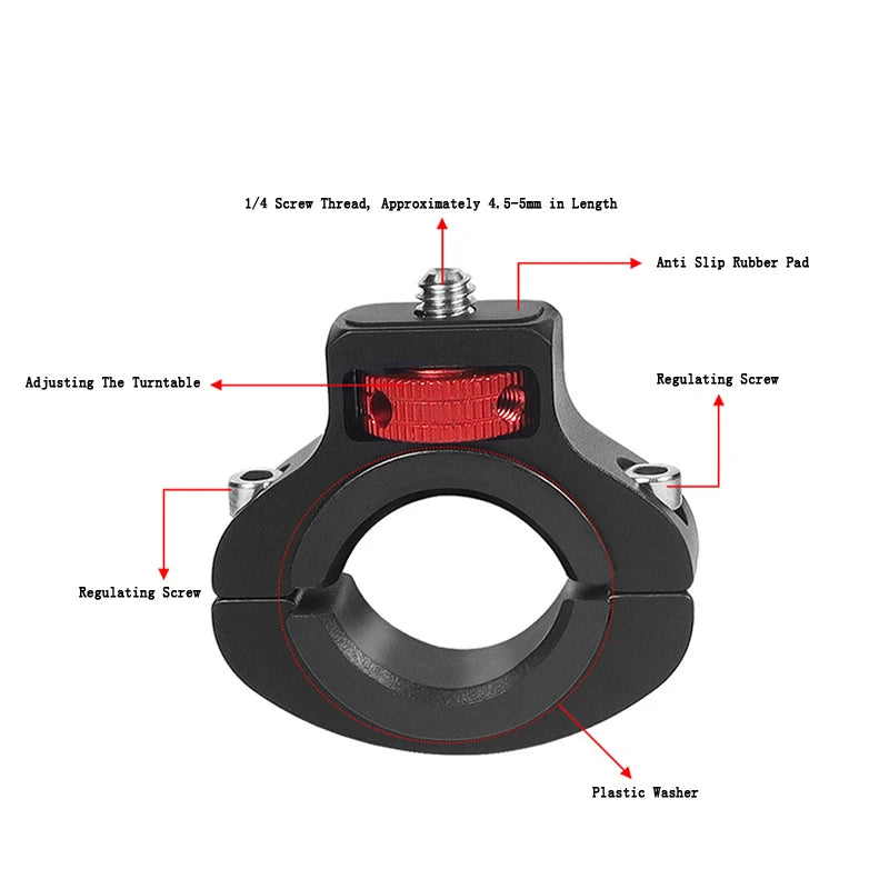 Soporte de Go Pro manillar de Motocicleta y Bicicleta