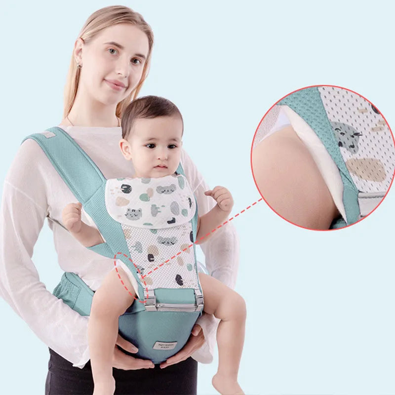 Portabebés Ergonómico, 3 En 1 Orientado Hacia La Parte Delantera Ergonómica, Eslinga Para Bebés, 0-48 Meses