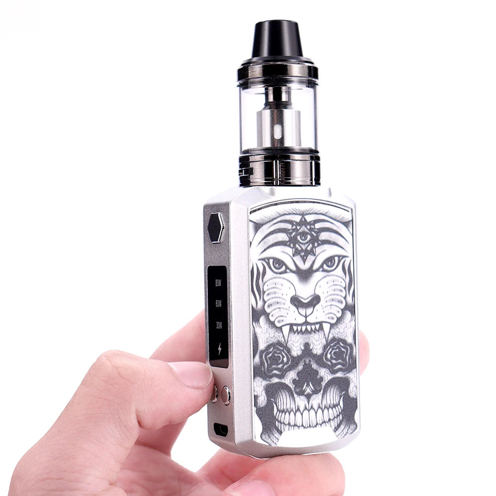 Vaper 80W Box Mod Kit 2200mAh Battery 2.5ml